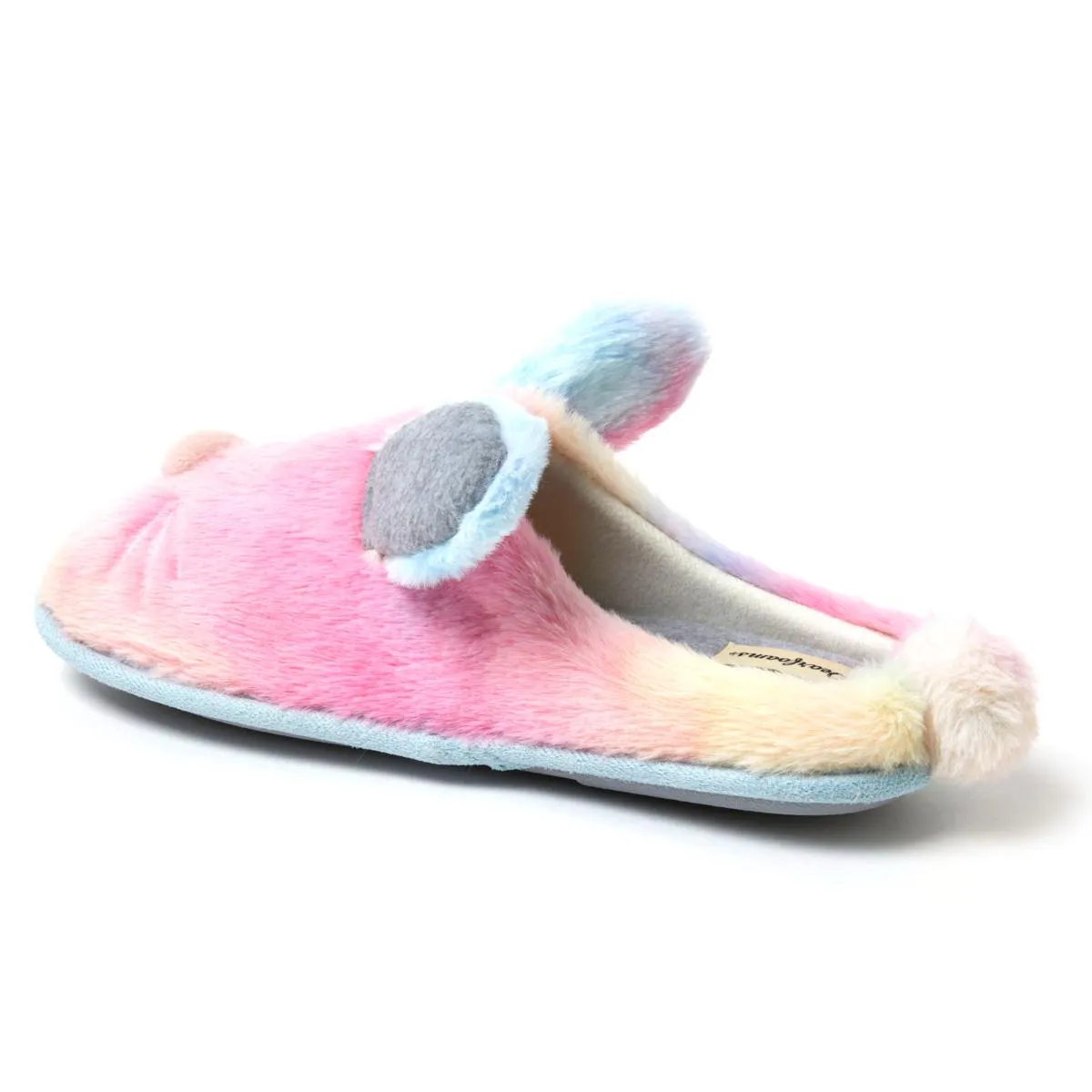      Dearfoams Unisex Adult Matching Family Bunny Clog Slipper     