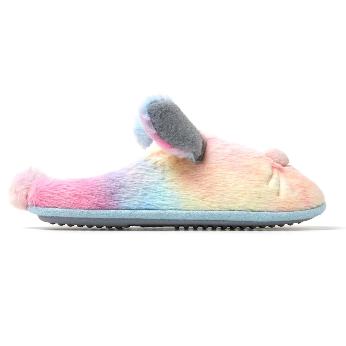      Dearfoams Unisex Adult Matching Family Bunny Clog Slipper     