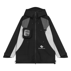 Deconstructed Irregural Functional Jacket