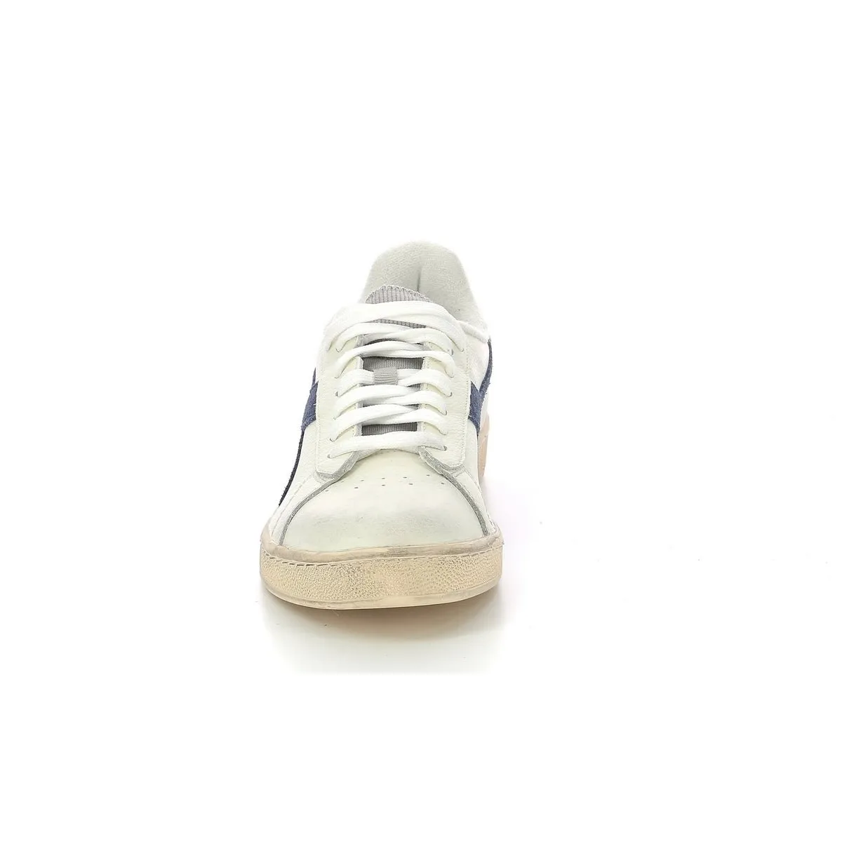 Diadora - Sneakers Basses Game L Low Used - White/Paloma/Dark Denim - Mixte