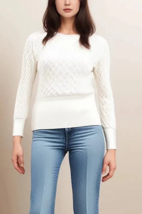 Diamond Stitch Jumper