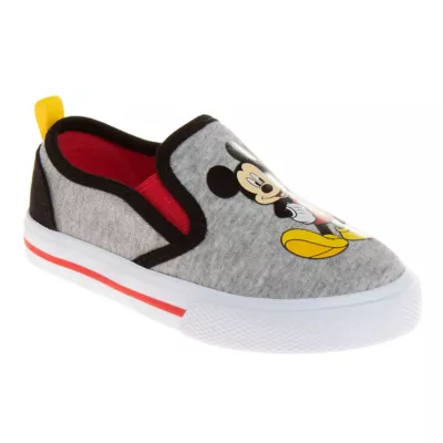 Disney Mickey Mouse Slip On Canvas Sneakers (Toddler-Little Kids)