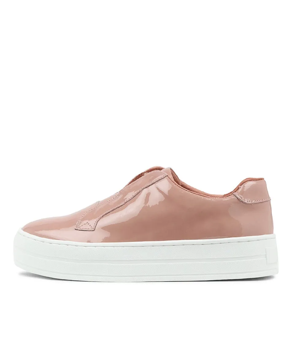 DJANGO & JULIETTE Shia Mushroom Patent Leather Sneakers Ws