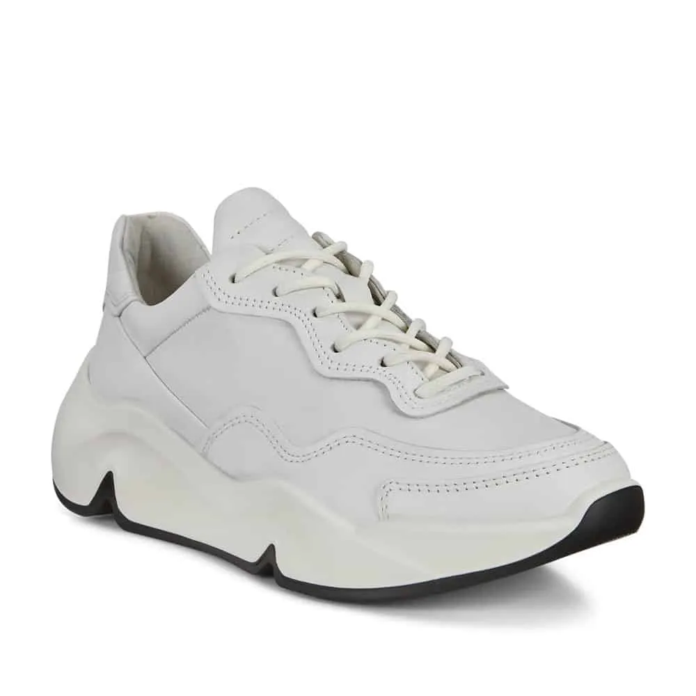 Ecco Chunky White W