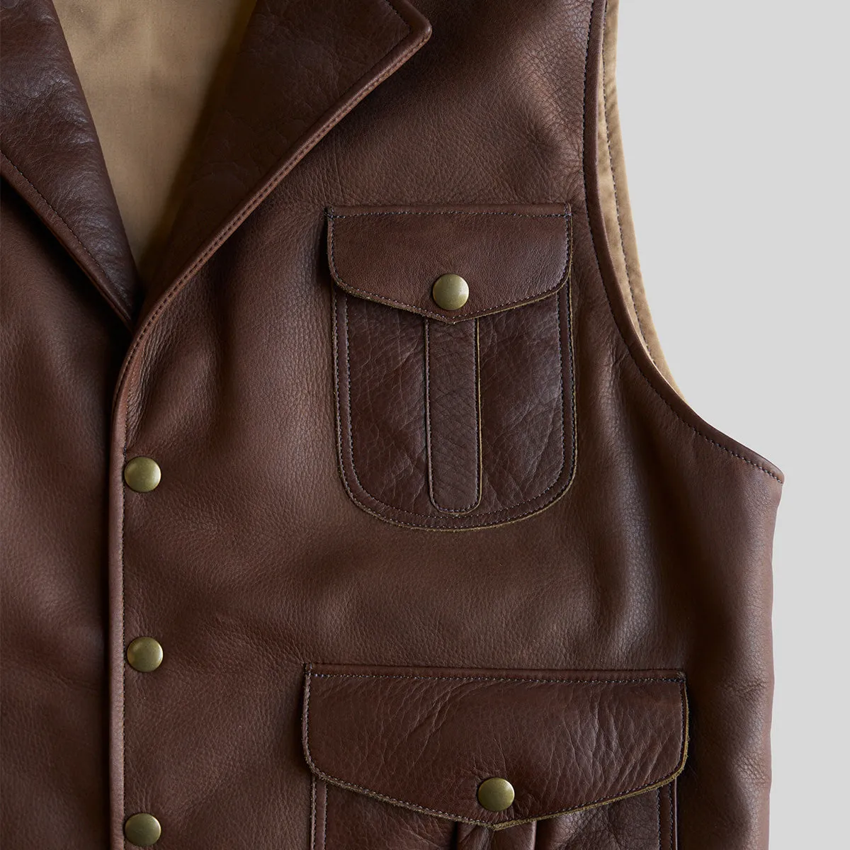 Edinburgh Napa Vest No.104 | LE Brown