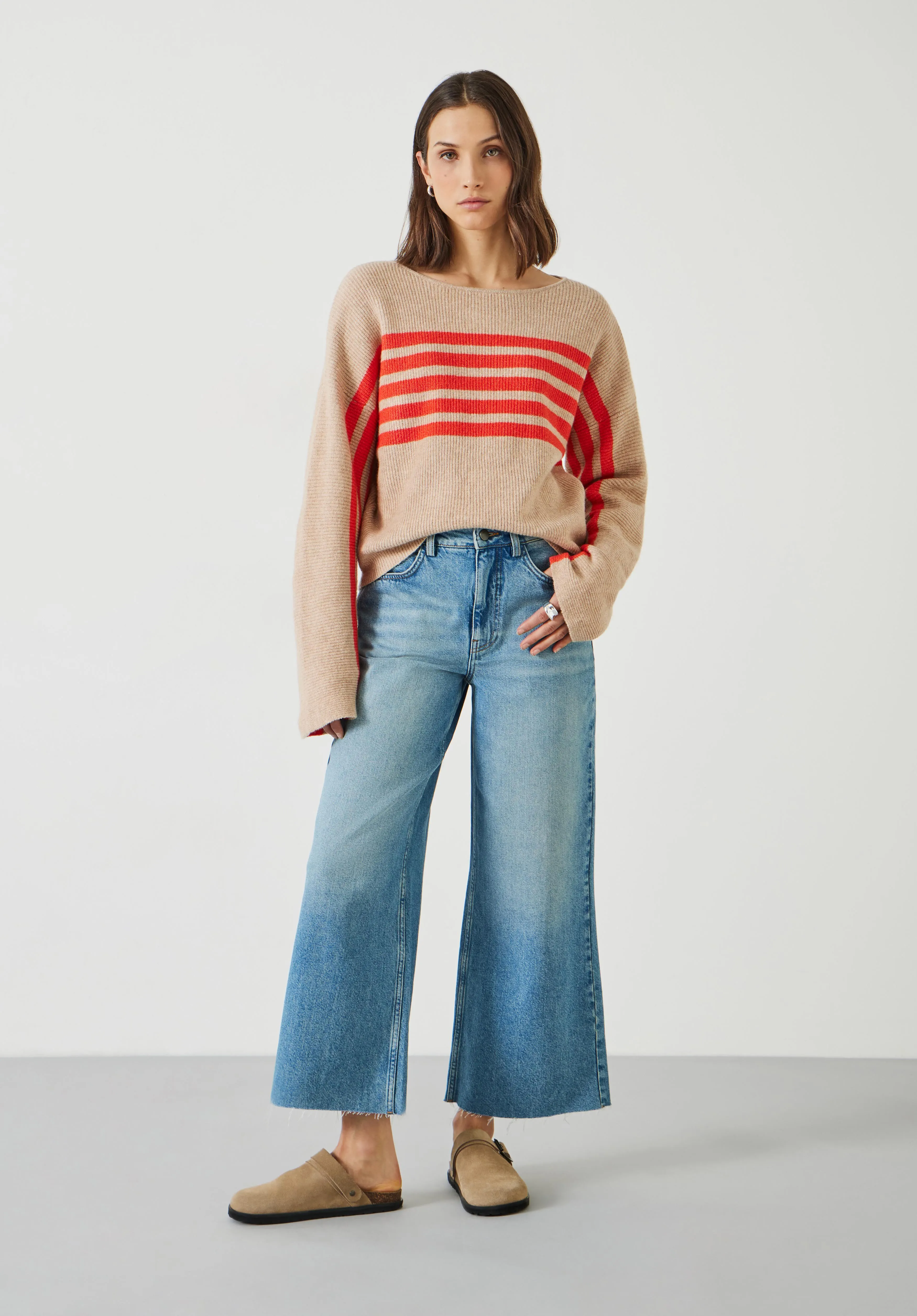 Evan Relaxed Stripe Jumper