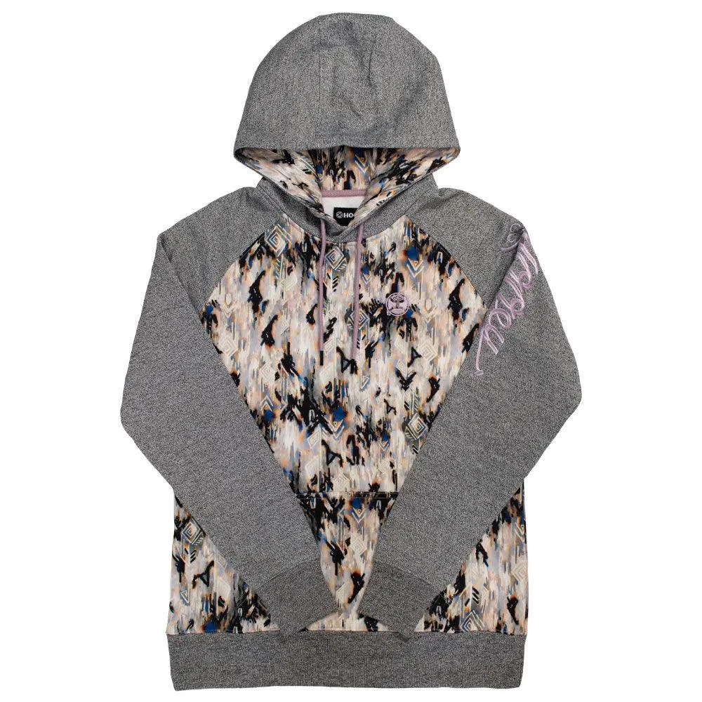 Final Sale  Hooey Maya Tan Black Women's Hoodie