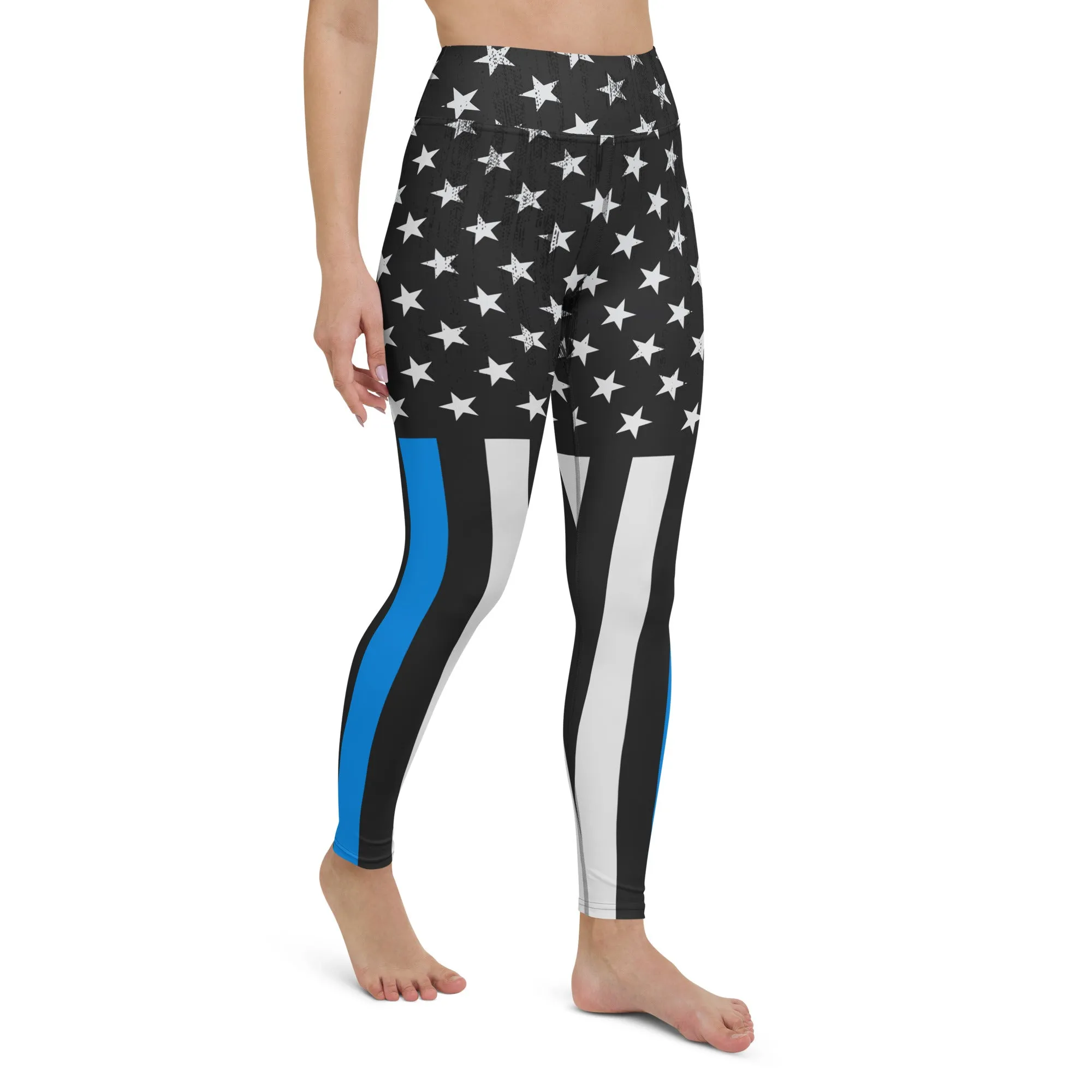 First Responder Police Yoga Leggings