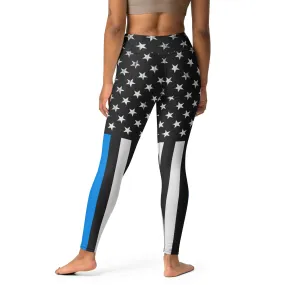 First Responder Police Yoga Leggings