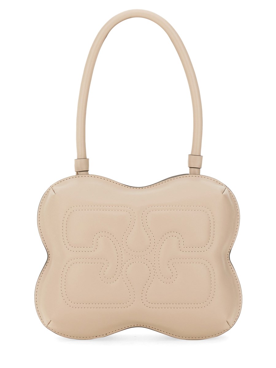 GANNI    LEATHER BUTTERFLY BAG