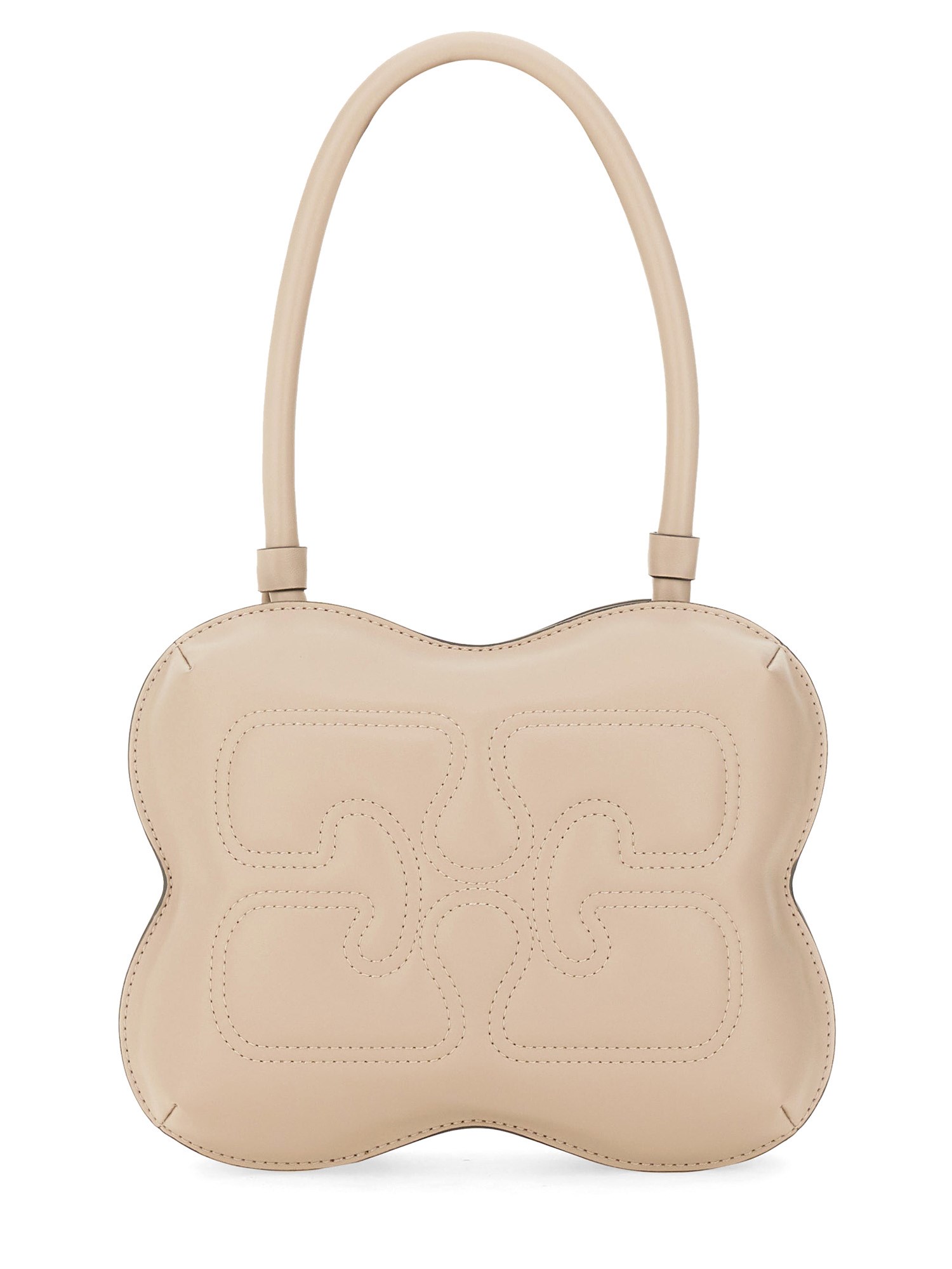 GANNI    LEATHER BUTTERFLY BAG