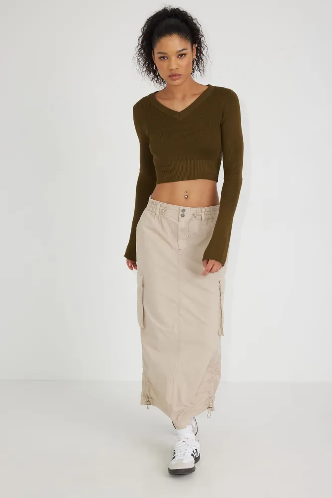 Garage Poplin Parachute Skirt