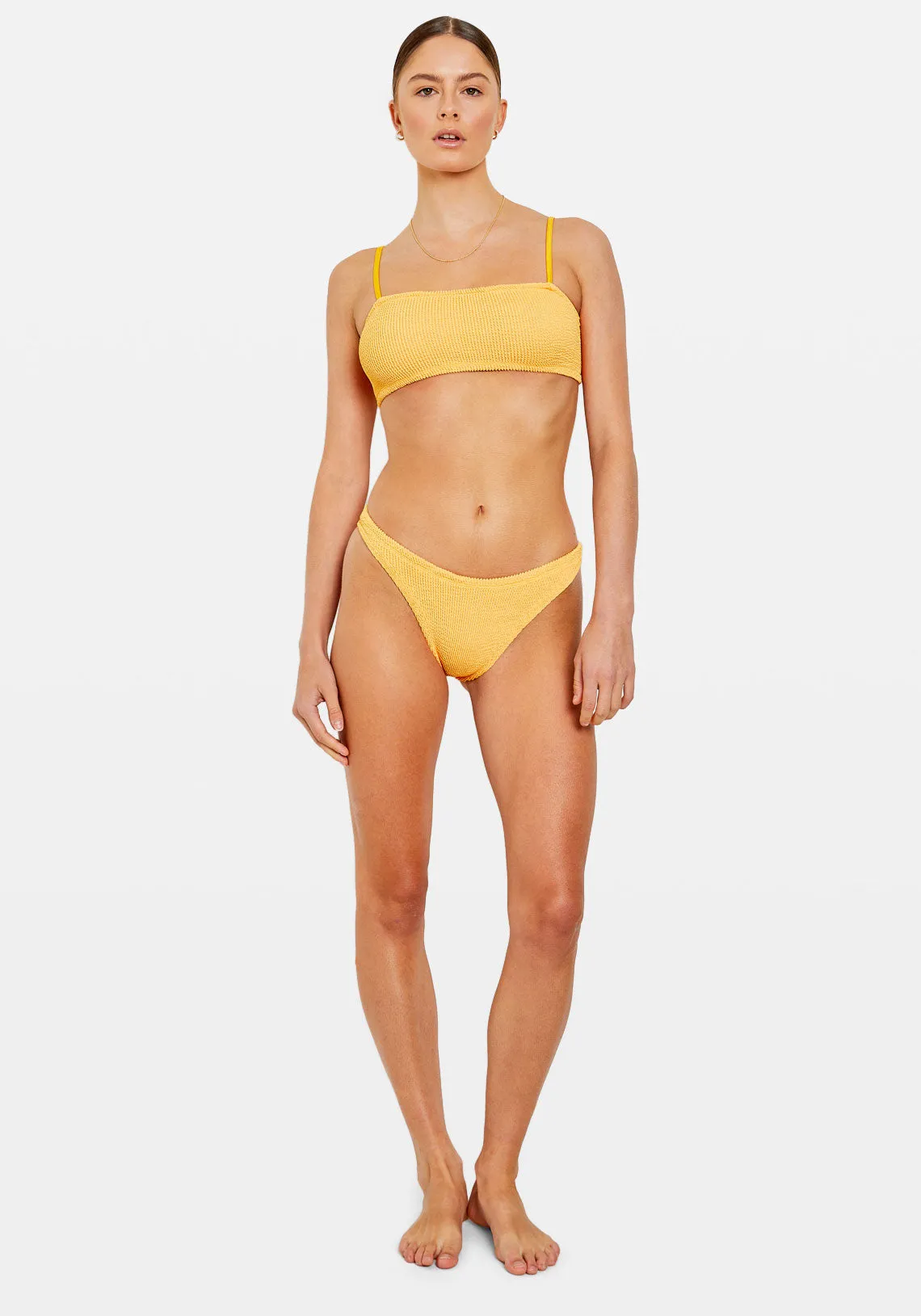 GIGI BIKINI CLASSIC CRINKLE MANGO SORBET