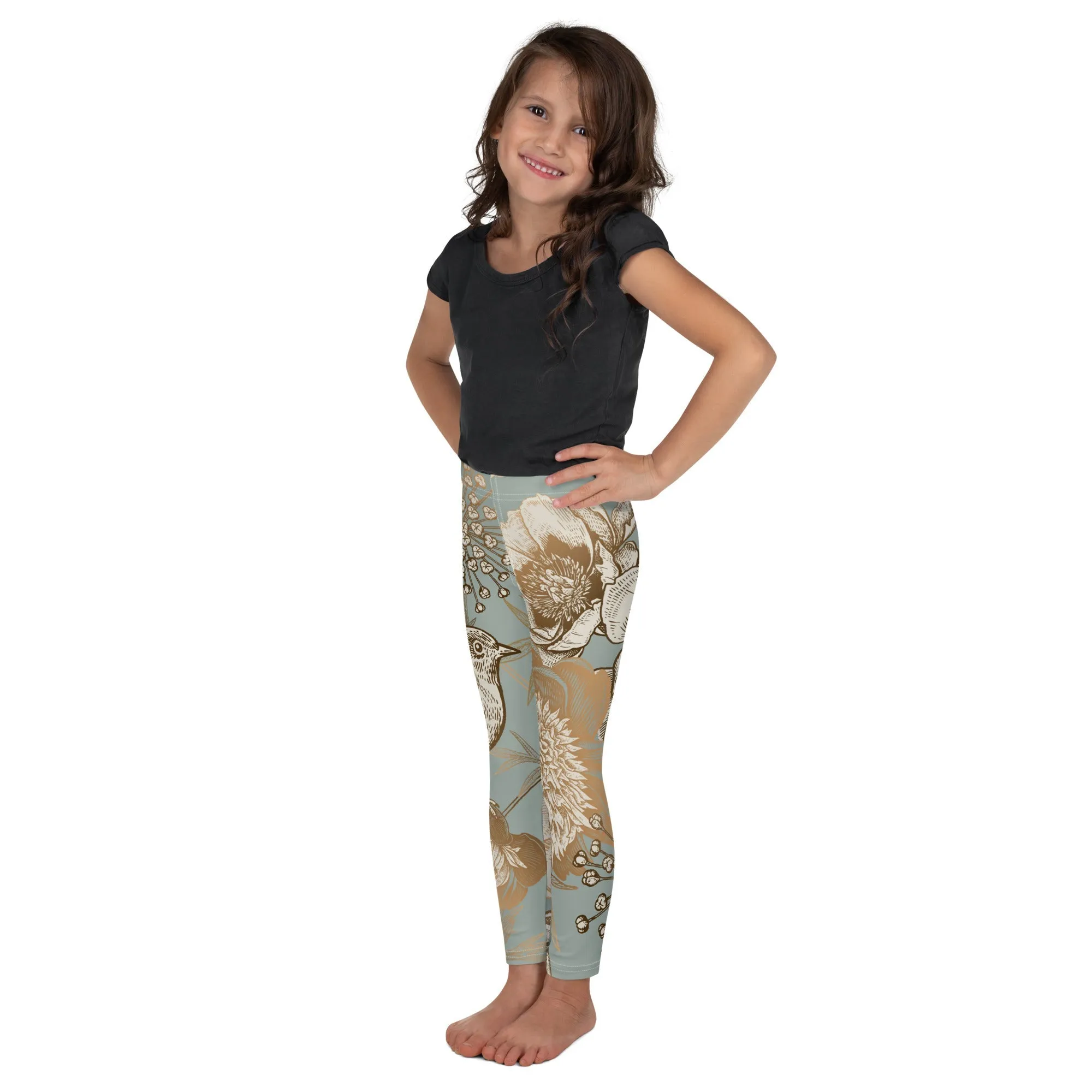 Golden Garden Kid's Leggings