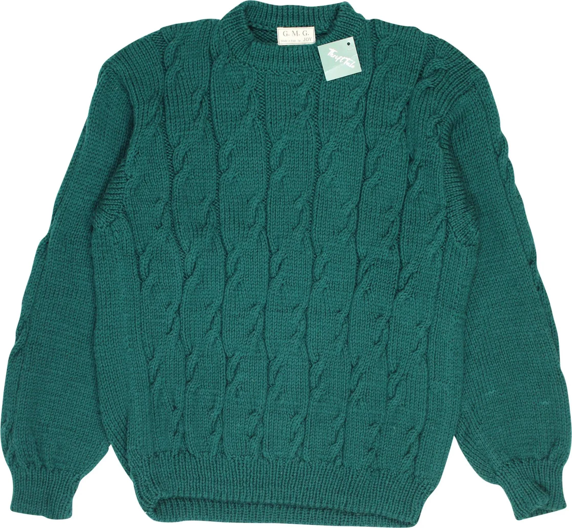 Green Cable Jumper | ThriftTale