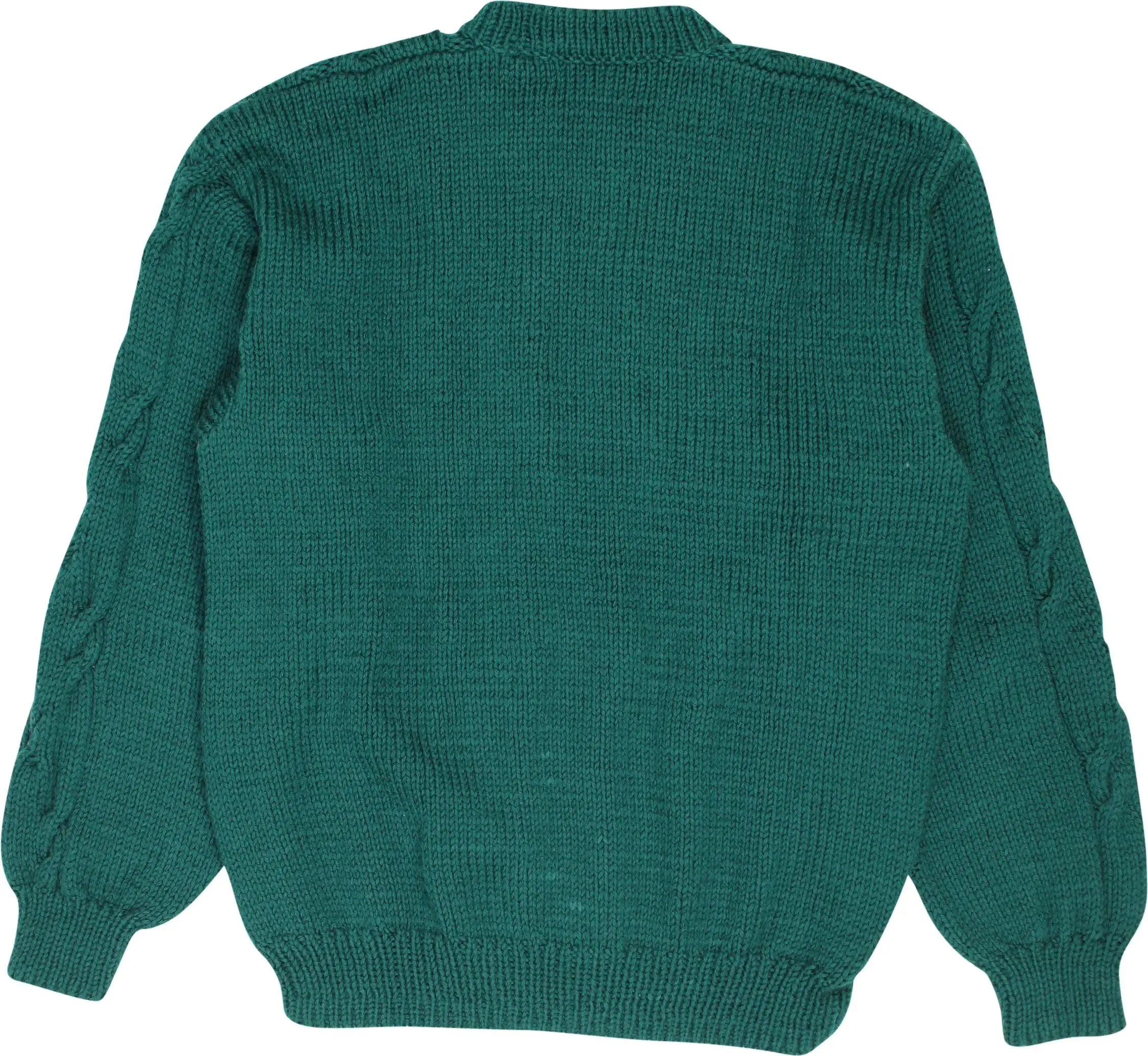 Green Cable Jumper | ThriftTale