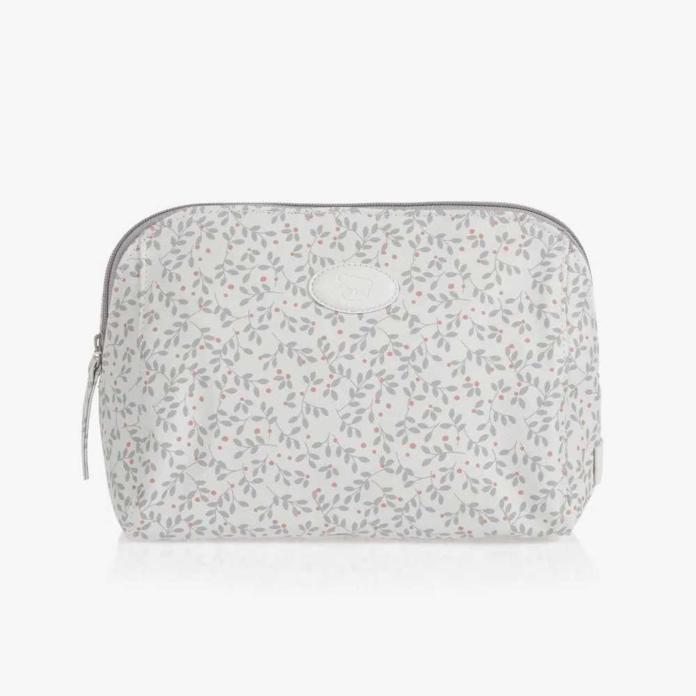 Grey Berries Wash Bag (26cm)