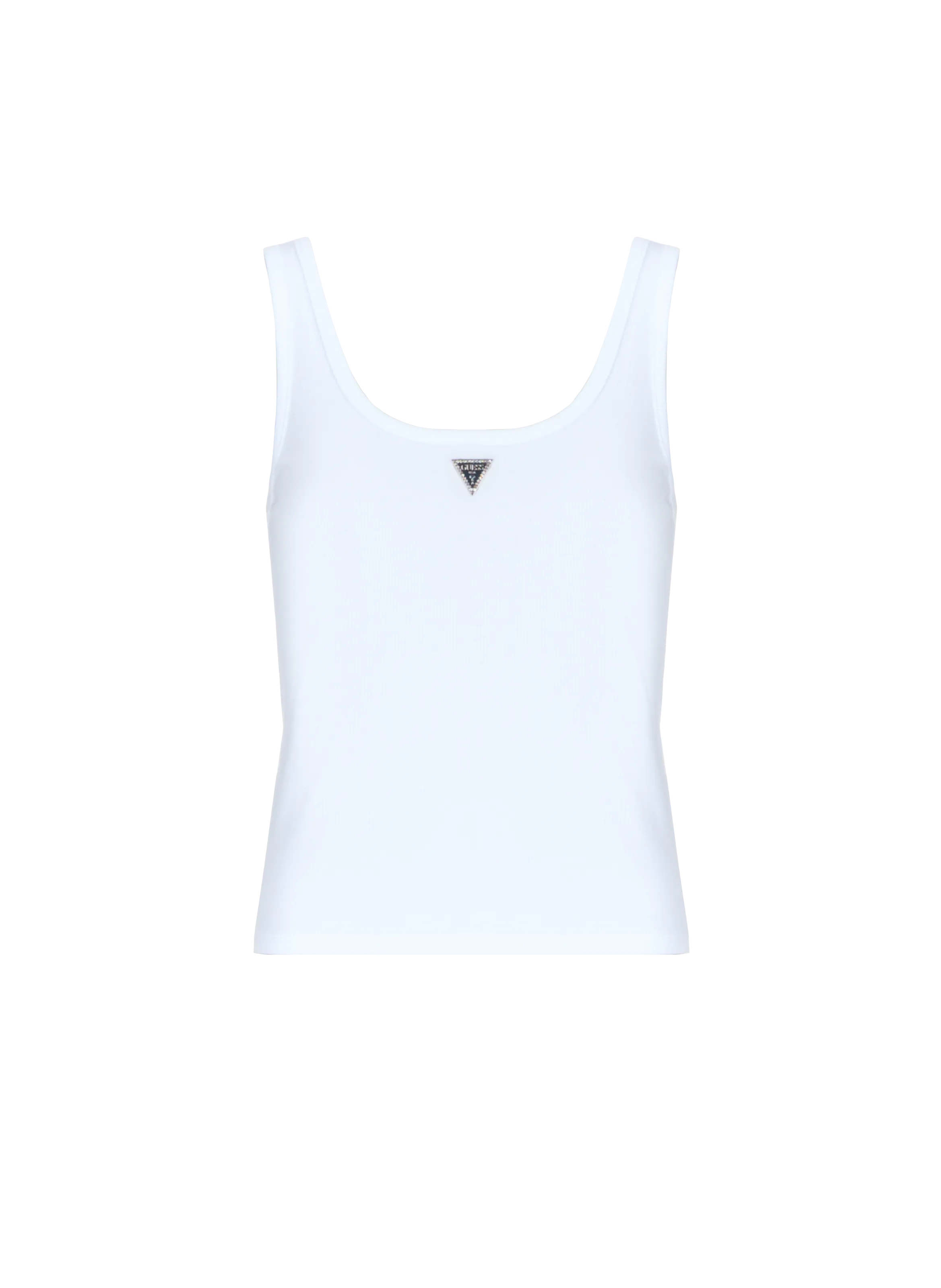 GUESS  Cotton Tank Top - White