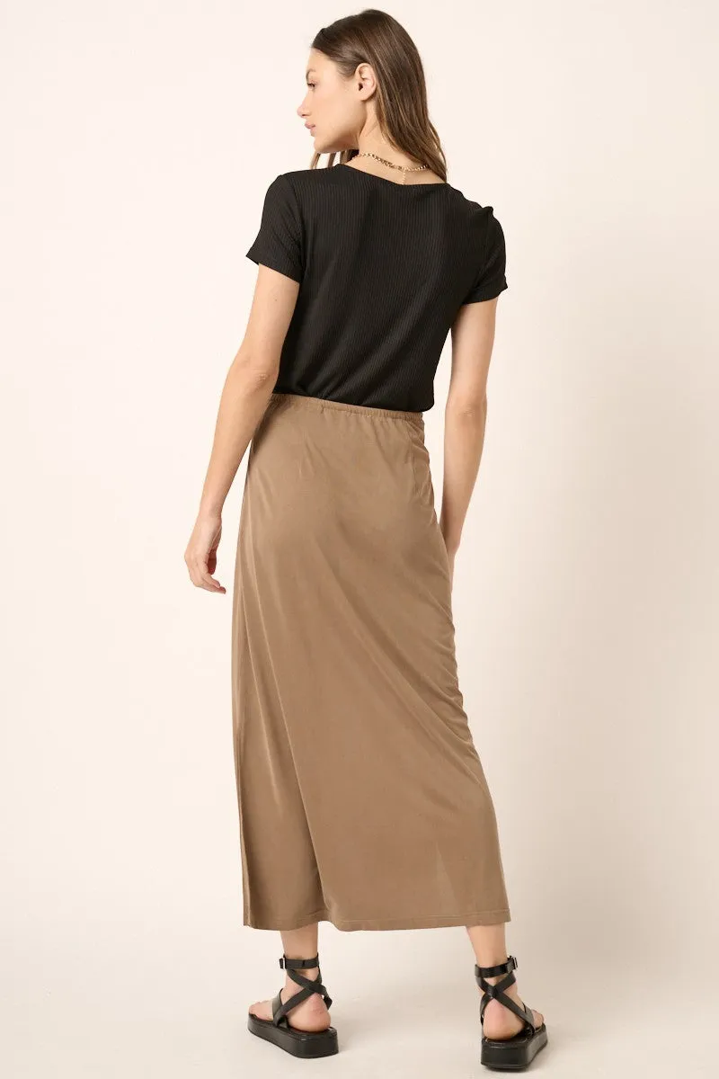 Gwen Skirt I Mocha