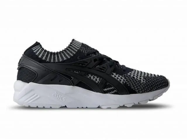 {h7s3n.9390} mens asics gel kayano tr knit black 3m knit *brand new*