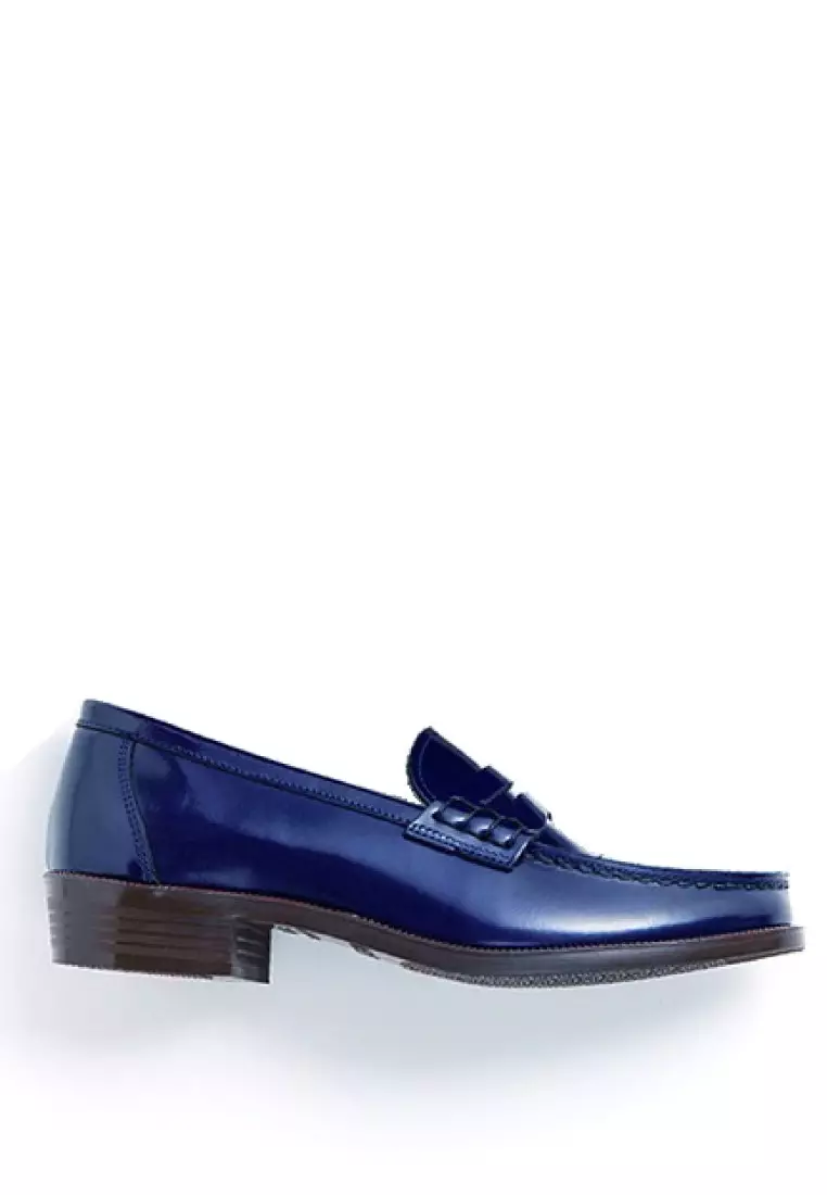 HARUTA Color Loafer-230- BLUE