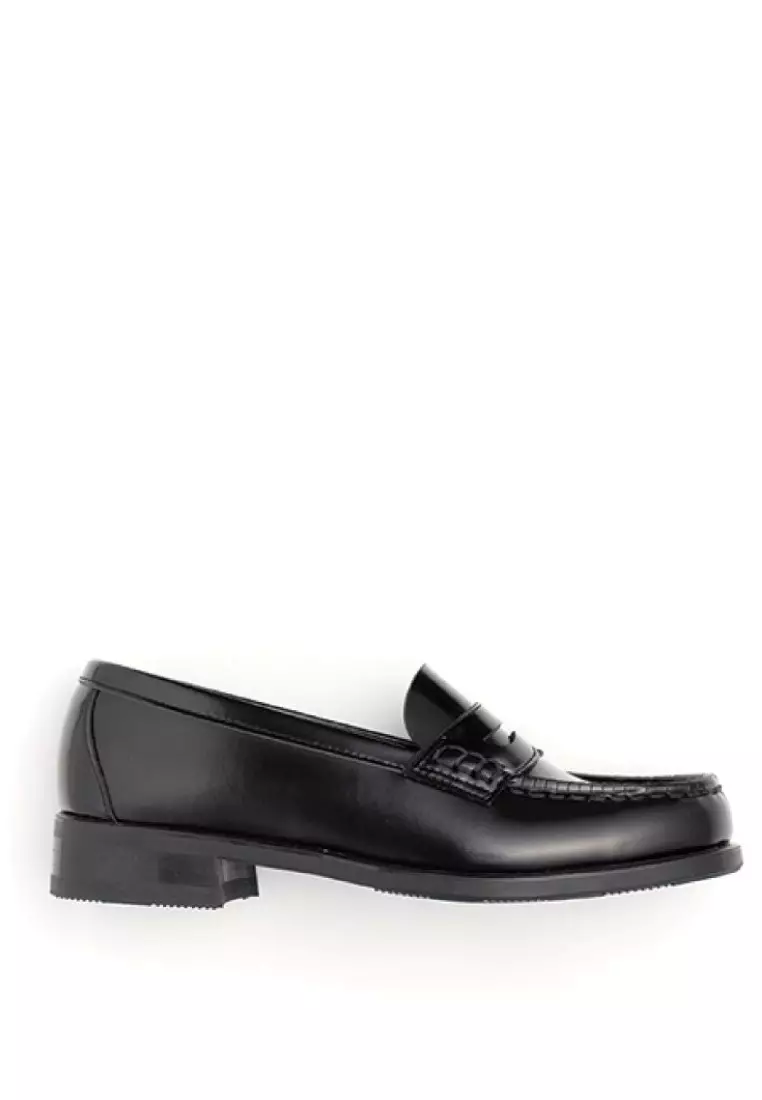 HARUTA Traditional loafer-4505 BLACK