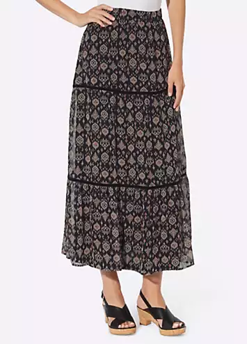 Heine Printed Skirt | Grattan