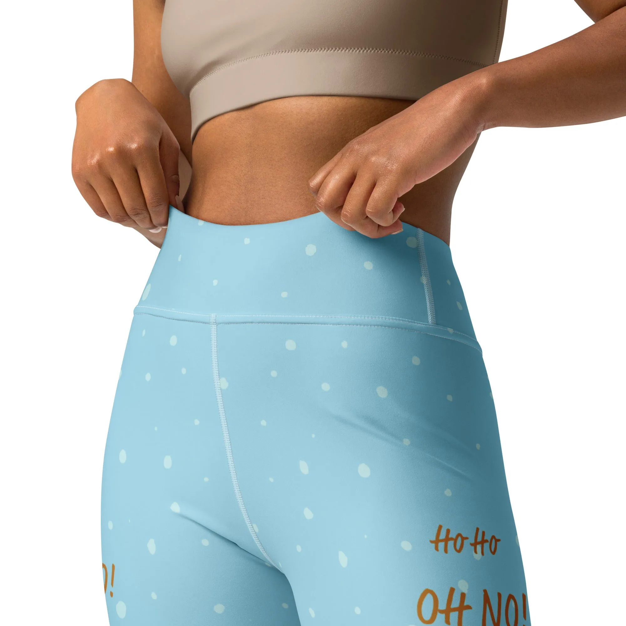 Ho Ho Oh No Yoga Leggings