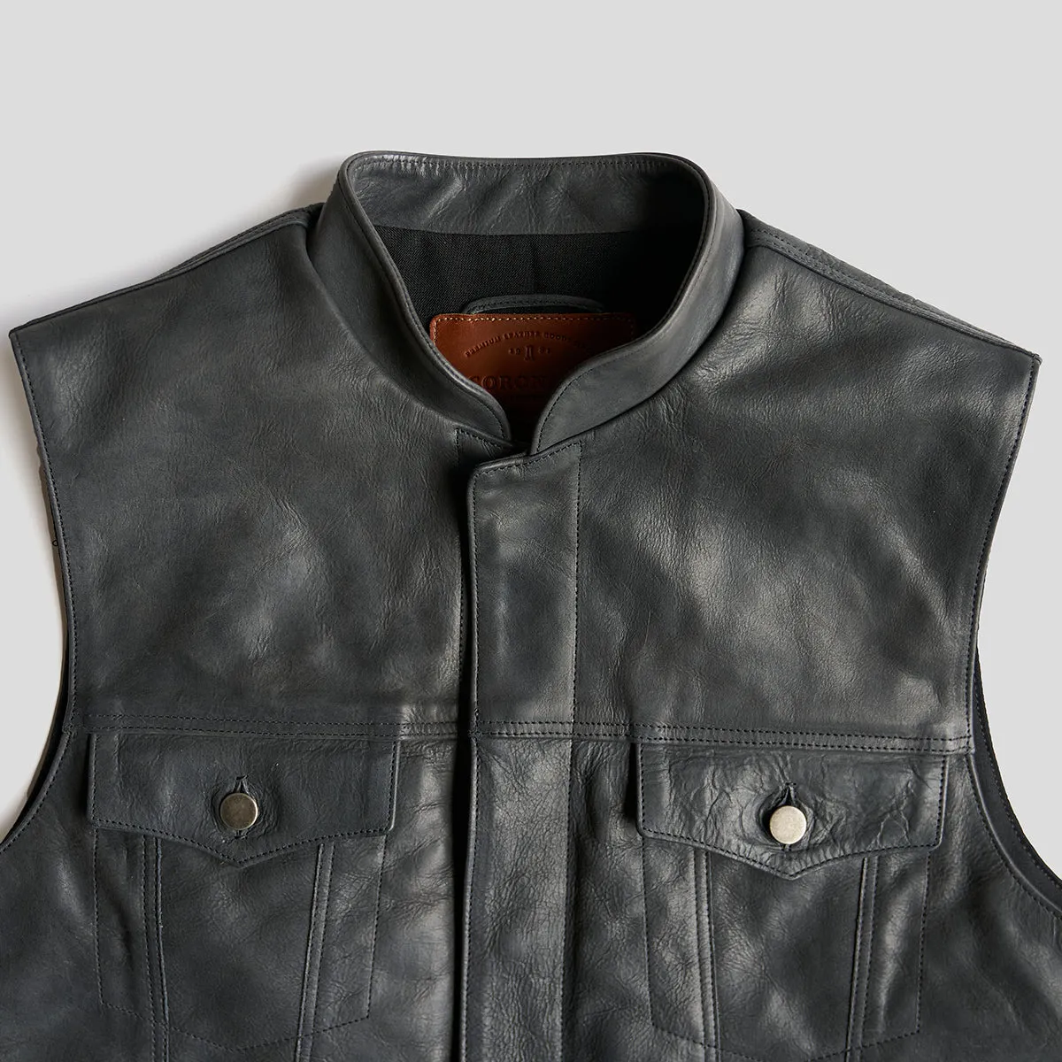 Indy Bison Dean Vest No.21 | Charcoal