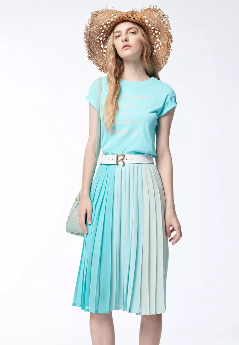 iROO Colour Block Skirt