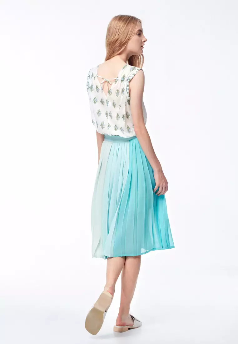 iROO Colour Block Skirt