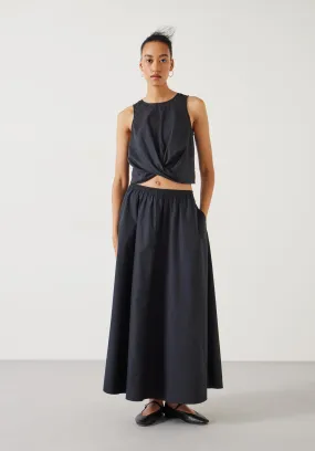 Ishani Maxi Poplin Skirt