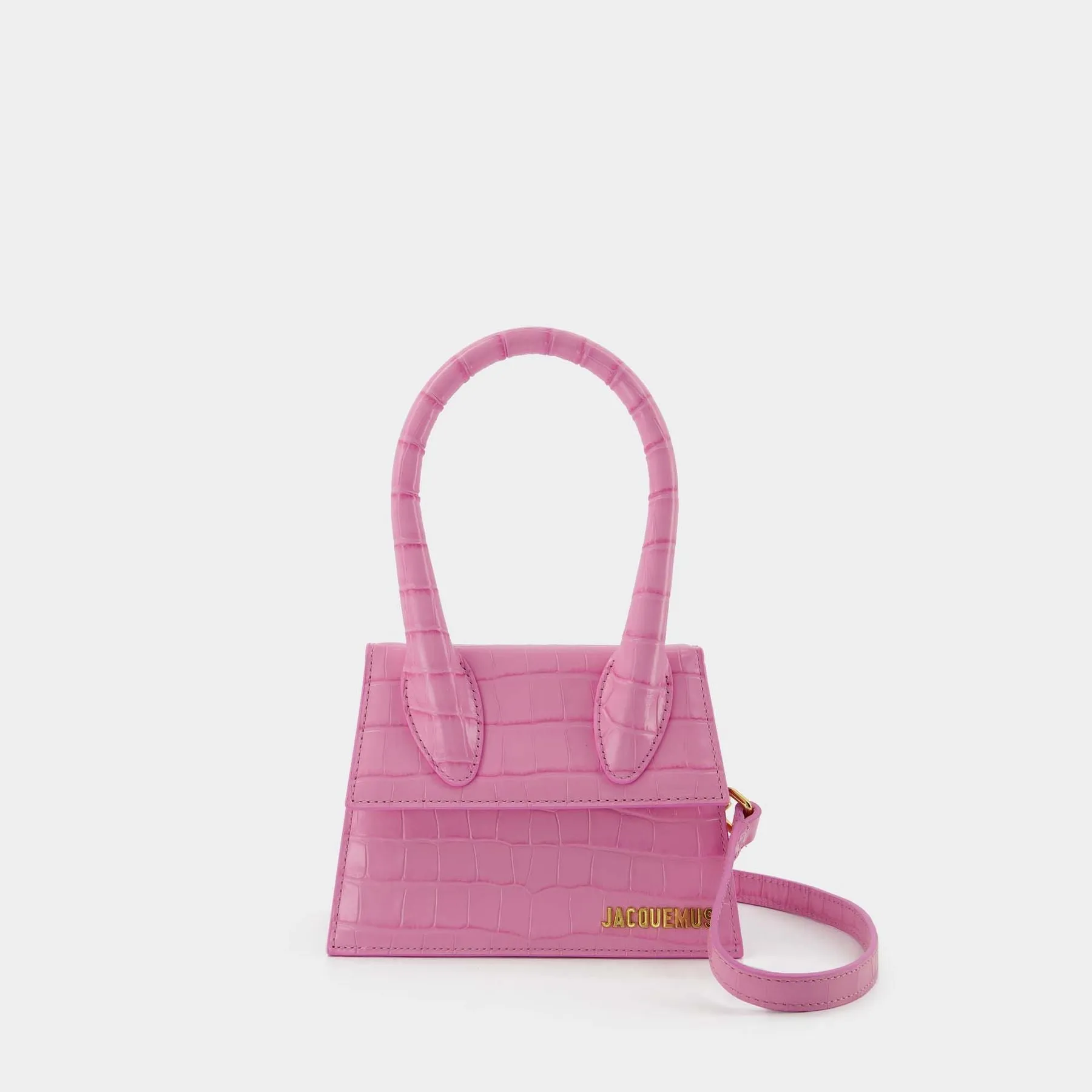 Jacquemus  Le Chiquito Moyen Bag - Jacquemus -  Pink - Leather