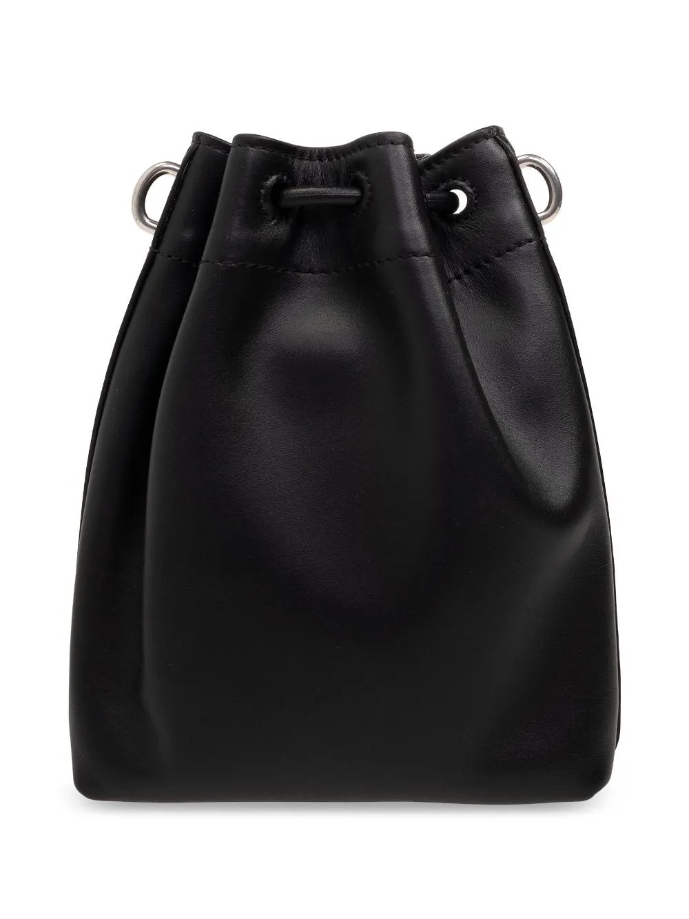 Jimmy Choo    Jimmy Choo Bon Bon Metallic Leather Mini Bucket Bag