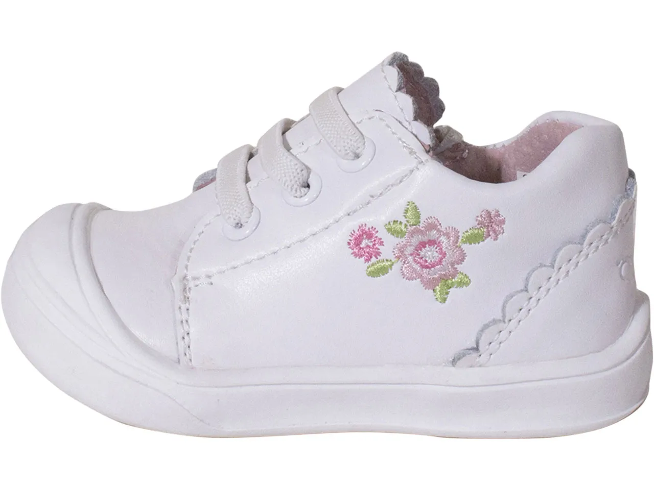 Josmo Smart Step Toddler Girl's Sneakers White Sz: 8T ST85124E