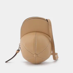 J.W. Anderson  Midi Cap Bag in Beige Leather