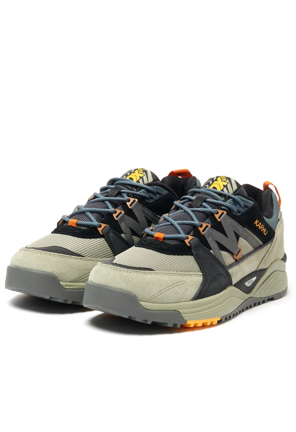 Karhu Fusion XC Trainers - Abbey Stone/Gunmetal