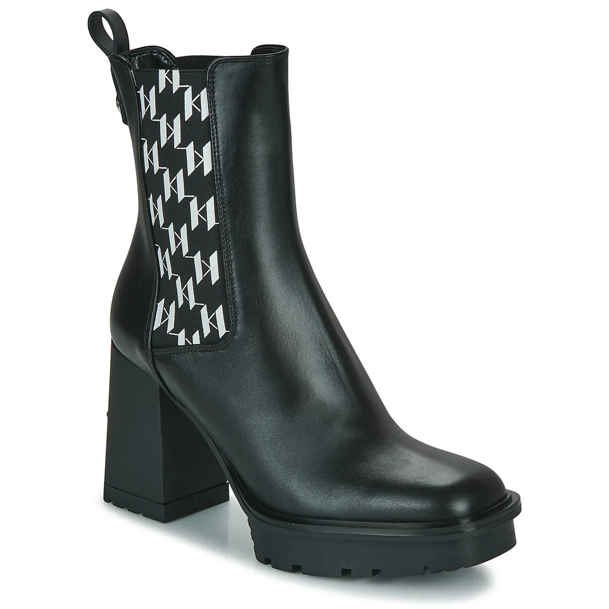 Karl Lagerfeld VOYAGE VI Monogram Gore Boot