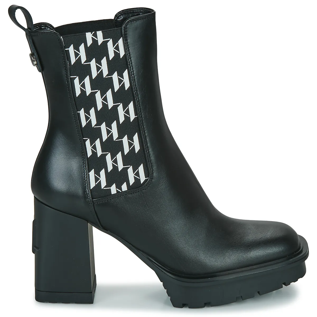 Karl Lagerfeld VOYAGE VI Monogram Gore Boot