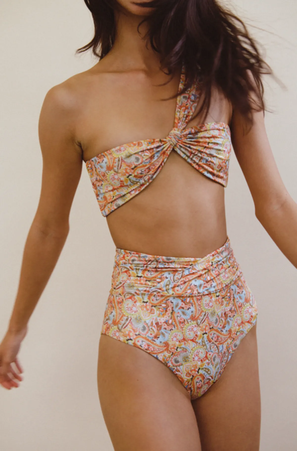 Kelly High-Waisted Bikini Bottom - Kerala