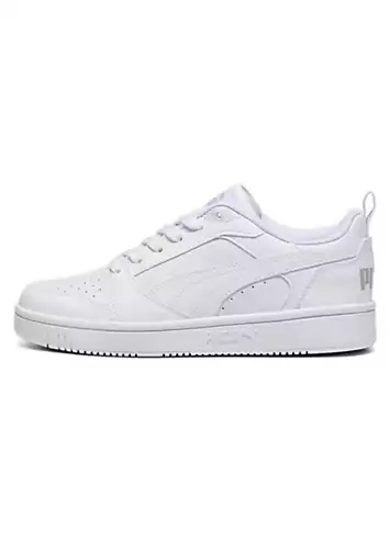 Kids Rebound V6 LO Trainers by Puma | Look Again