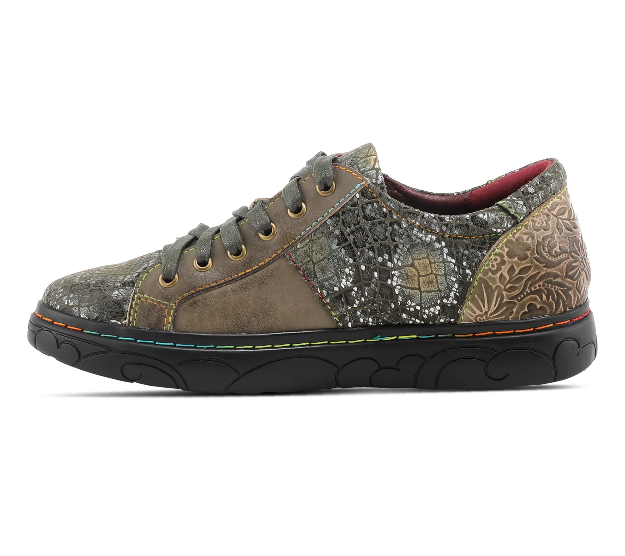 L`Artiste by Spring Step Leather Sneakers - Danli-Cosmic