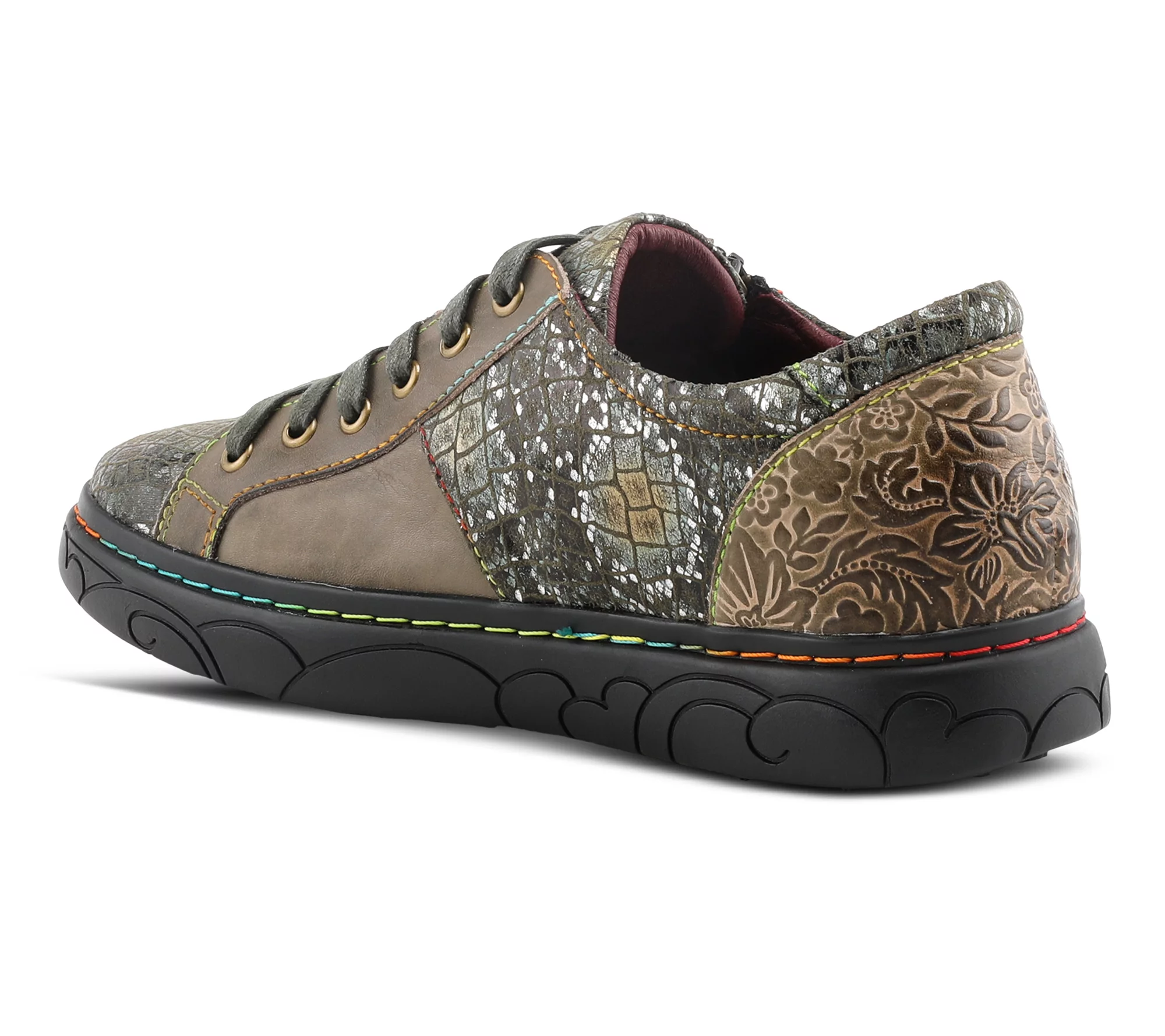 L`Artiste by Spring Step Leather Sneakers - Danli-Cosmic