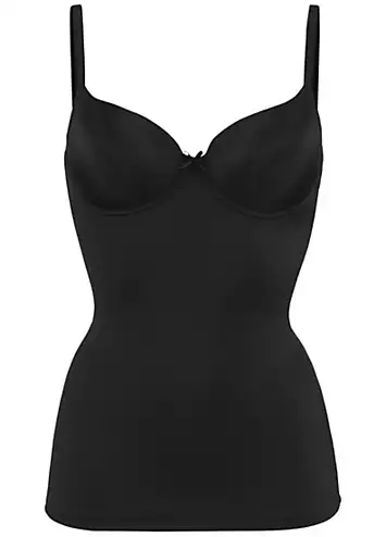 LASCANA Underwired Padded Plunge Bra Vest | Kaleidoscope