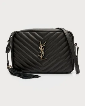 Lou Medium YSL Zip Leather Shoulder Bag