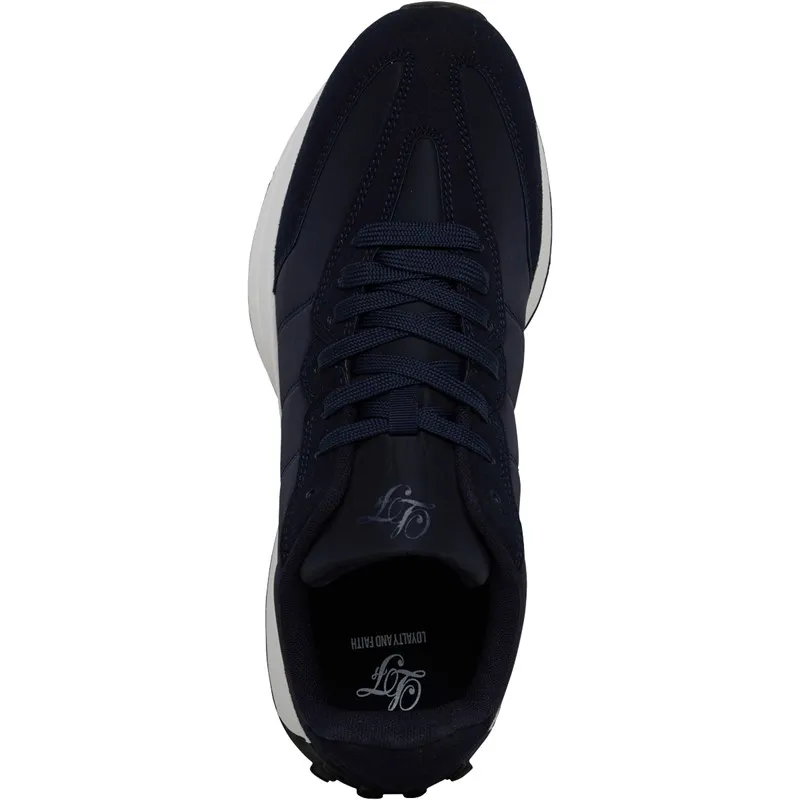 Loyalty And Faith Mens Moray Trainers Navy