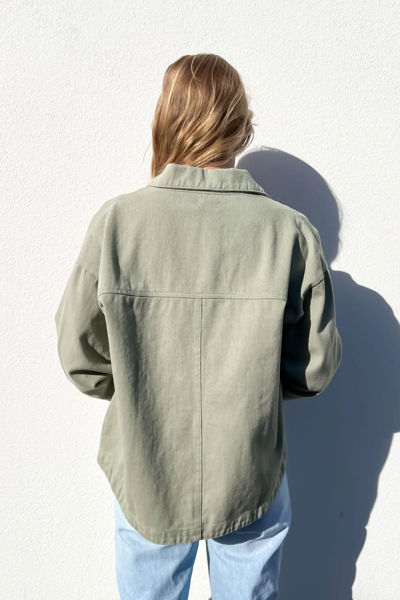 Luisa Denim Jacket Sage