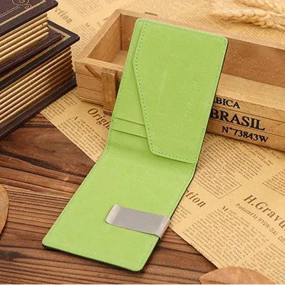 Luruxy Business Credit Card Name Id Card Holder Wallet Credit Card Holder Leather Bag Passport Cover Card Holder