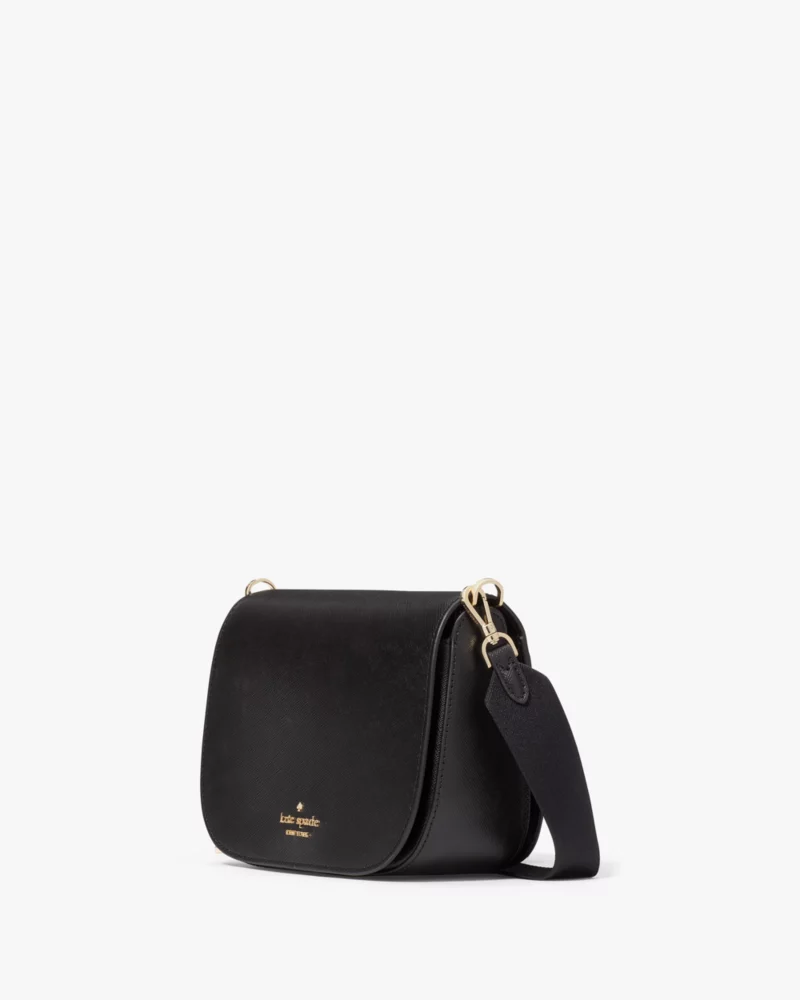 Madison Saffiano Leather Saddle Bag | Kate Spade GB