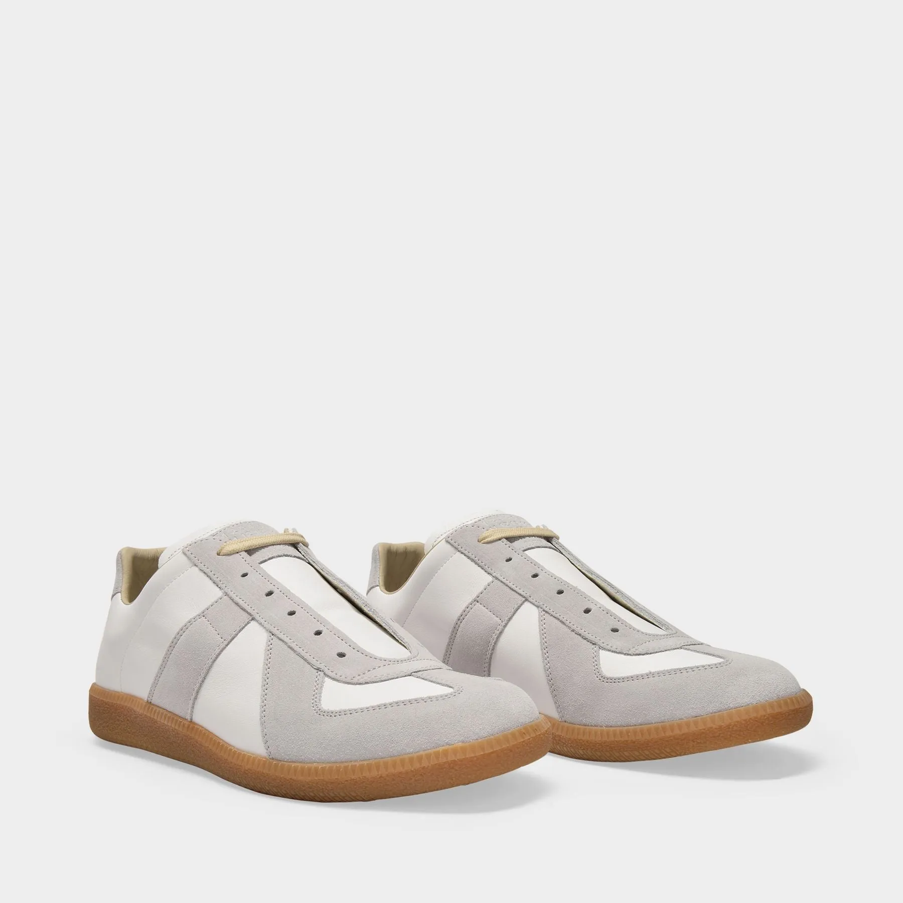 Maison Margiela  Replica Sneakers - Maison Margiela - White - Leather